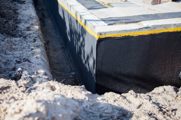 Residential Waterproofing installation at a Oak Ridge, NJ home by SJ Waterproofing Pros